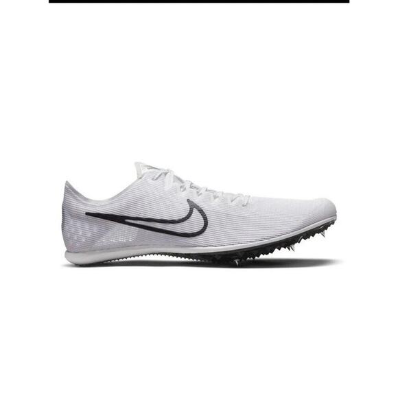 Nike Zoom Mamba 6 Track & Field Spikes DR2733-100 White Black Mens Size 10 main image 11